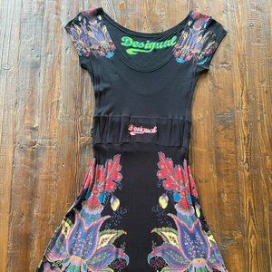 Vintage Desigual Short Floral Dress